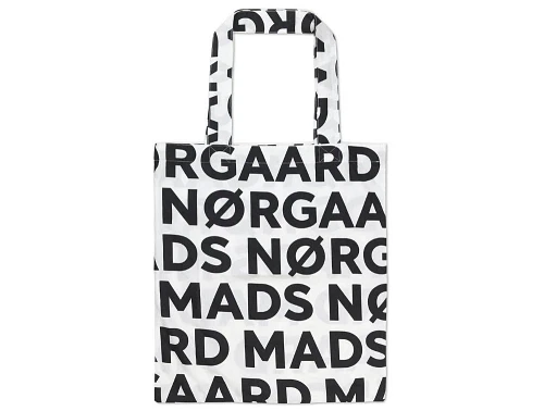 Mads Nørgaard Atoma stofpose med sort logoprint